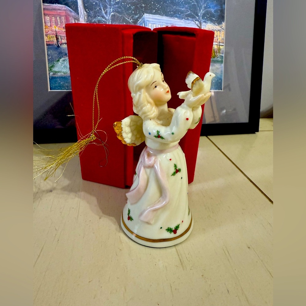 Formalities by Baum Bros Porcelain Angel Figurine Ornament